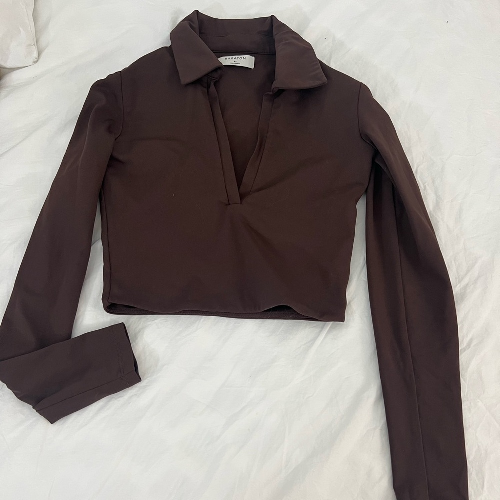 Aritzia Top Contour Long Sleeve